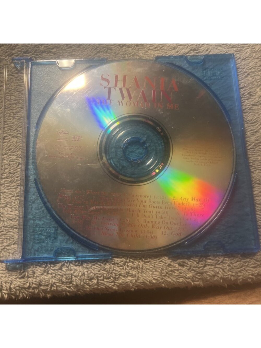Shania Twain The Woman In Me CD, Used